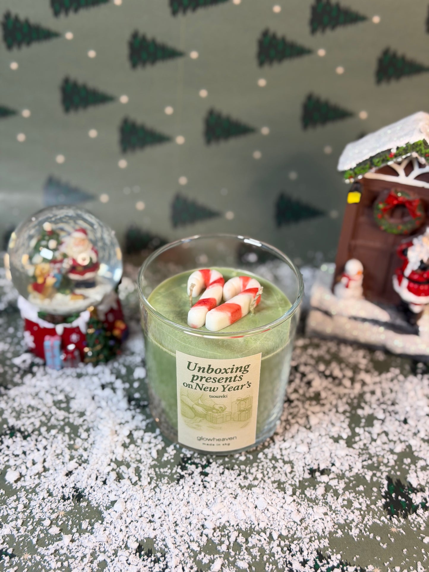 Unboxing presents on New Year's