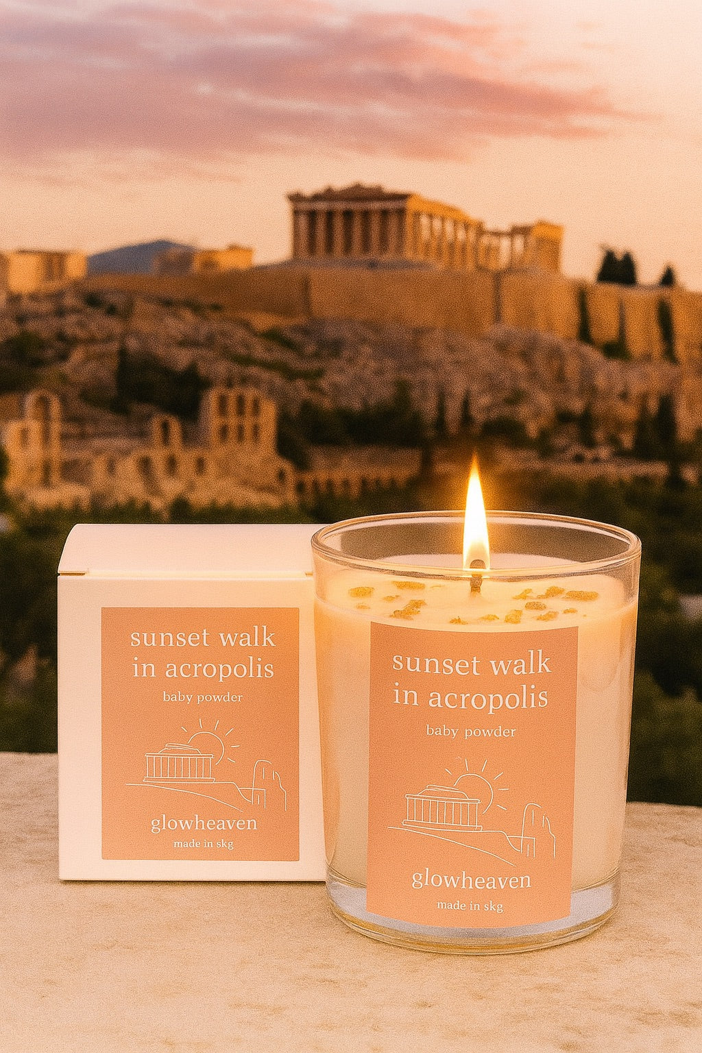 sunset walk in acropolis