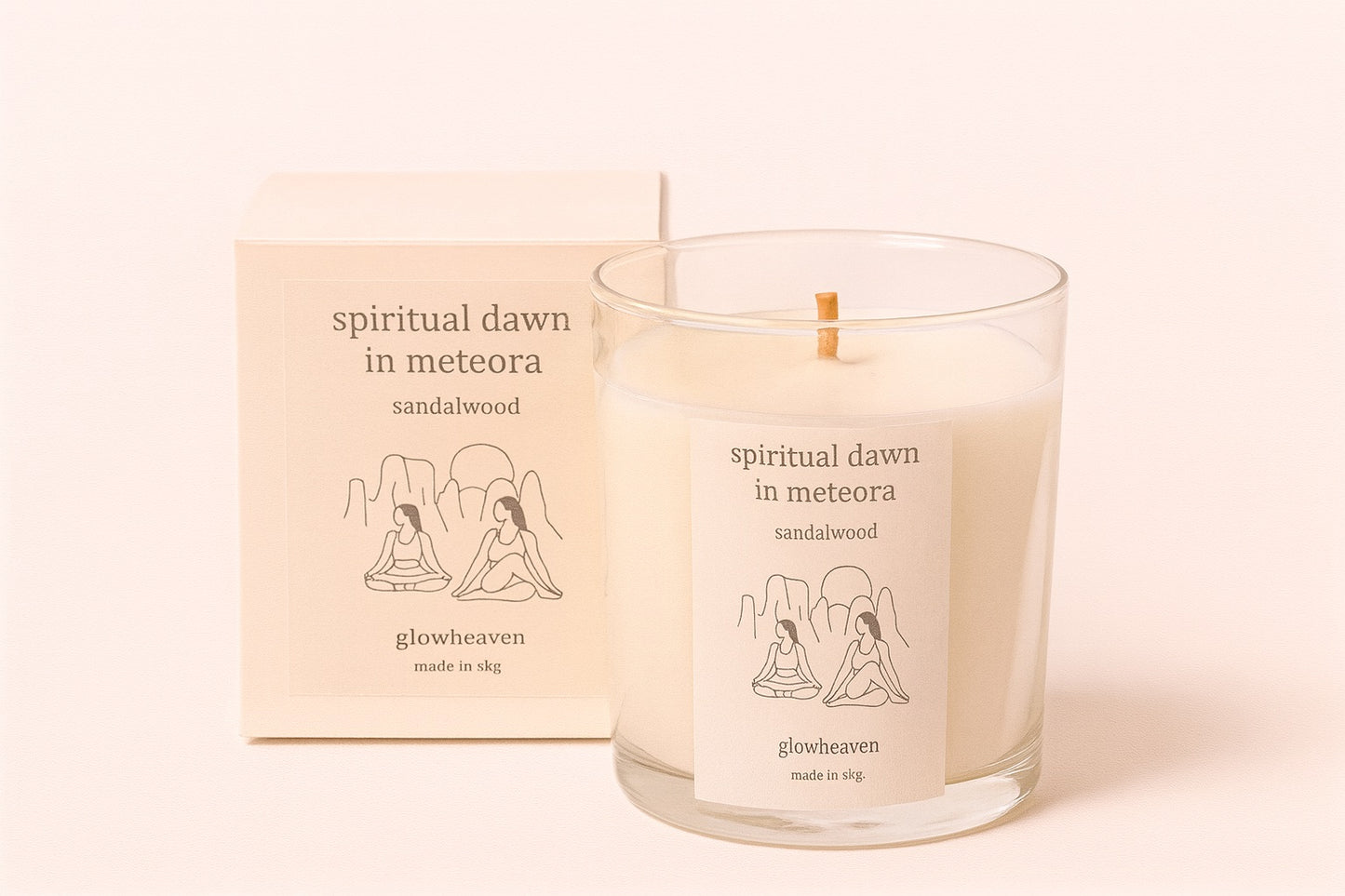 spiritual dawn in meteora